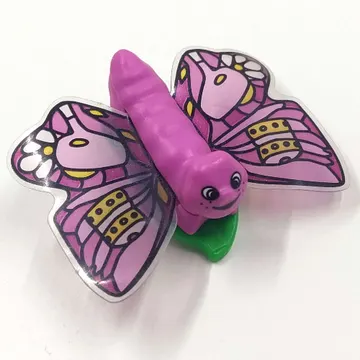 Belville, Insect, Butterfly Large / Human Hair Clip, Cake Wings Print