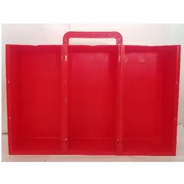 Storage Case Container, Build-N-Store Chest, 3 Section