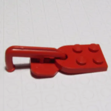 Plate Special 3 x 2 with Hole (Train Coupler Closed) with Hook