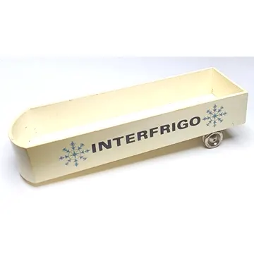 HO Scale Mercedes Refrigerated Trailer, Single Axle, 'Interfrigo' and Blue Snowflakes Print