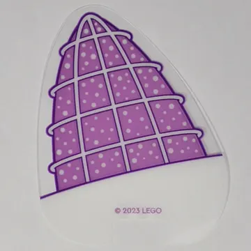Cat Ear, Medium Lavender Windows Print