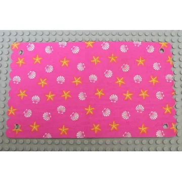 Belville, Tent Cover with Starfish and Clams Print