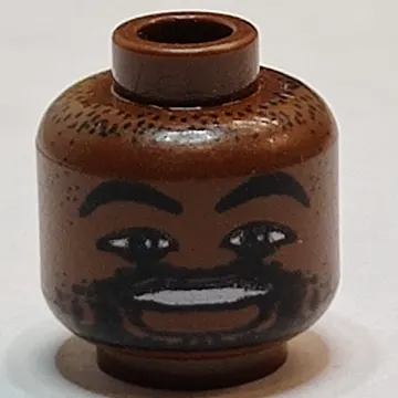 Minifig Head NBA Karl Malone Print