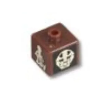 Pen Bead, Square with Turaga Onewa, Komau Print