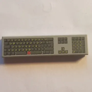 Tile 1 x 4 with Keyboard Print