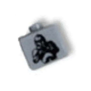 Pen Bead, Square with Clone Trooper Print