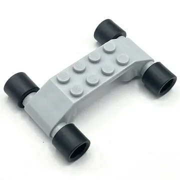 Sports Skateboard Base with Four Wheels from McDonald's Promotional Set