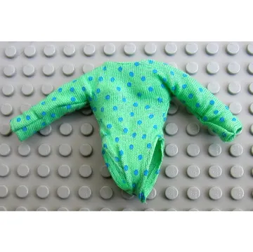 Scala, Leotard, Child, with Blue Dots Print