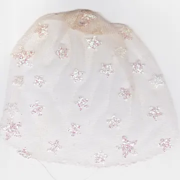 Belville, Curtain / Bed Veil - Medium, with Sparkly Stars Print