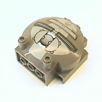 Windscreen 3 x 6 x 5 Bubble with Studs on Top with Sith Infiltrator Print
