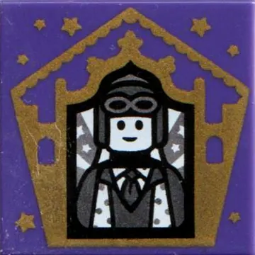 Tile 2 x 2 with Wizard Card Jocunda Sykes print