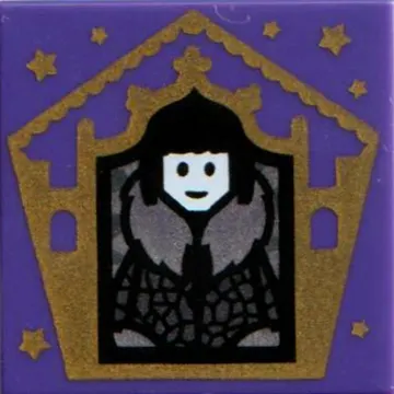 Tile 2 x 2 with Wizard Card Olympe Maxime print