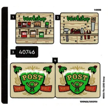 Sticker Sheet for Set 40746-1