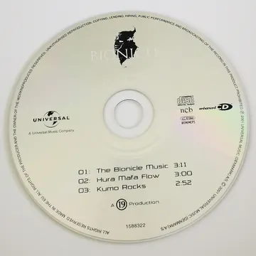CD-Rom, BIONICLE Music