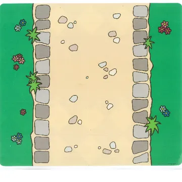 Duplo Playmat for Sets 3615-2, 9131-1, Straight Road / Royal Carpet Print