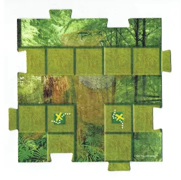 Game Board Square, Orient - Jungle 2