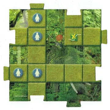 Game Board Square, Orient - Jungle 1