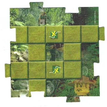 Game Board Square, Orient - Jungle 4