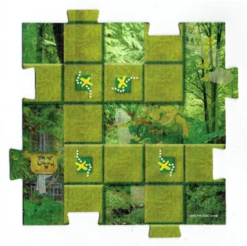 Game Board Square, Orient - Jungle 6