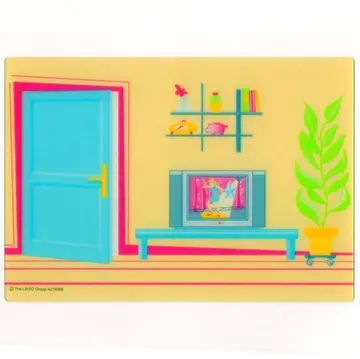 Backdrop, Belville Doll House Living Room
