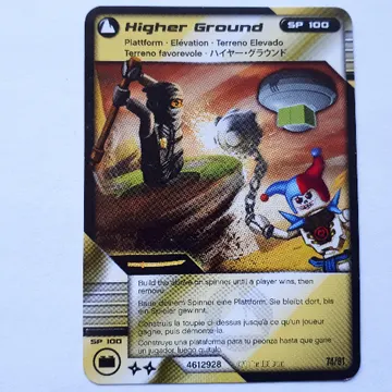 Trading Card, Ninjago Deck #1: 74 - Higher Ground - International Version