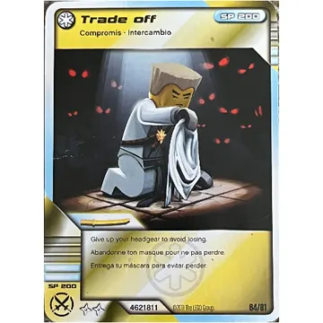 Trading Card, Ninjago Deck #1: 64 - Trade off - North American Version