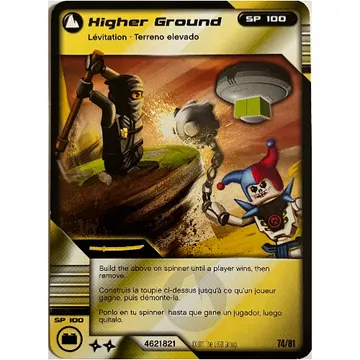 Trading Card, Ninjago Deck #1: 74 - Higher Ground - North American Version