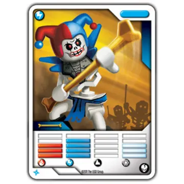 Trading Card, Ninjago Deck #1: 6 - Krazi - North American Version