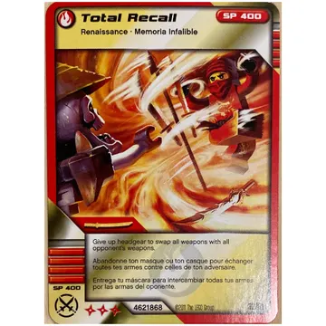 Trading Card, Ninjago Deck #1: 32 - Total Recall - North American Version