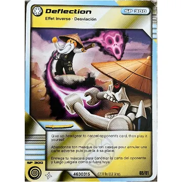 Trading Card, Ninjago Deck #1: 65 - Deflection - North American Version