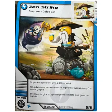 Trading Card, Ninjago Deck #1: 36 - Zen Strike - North American Version