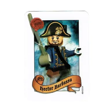 Trading Card, Pirates of the Caribbean - Hector Barbossa