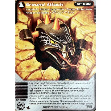 Trading Card, Ninjago Deck #2: 77 - Ground Attack - International Version