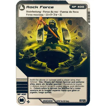 Trading Card, Ninjago Deck #2: 87 - Rock Force - North American Version