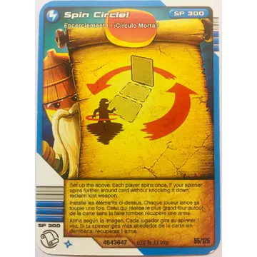 Trading Card, Ninjago Deck #2: 55 - Spin Circle! - North American Version