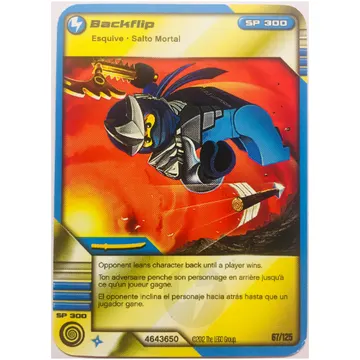 Trading Card, Ninjago Deck #2: 67 - Backflip - North American Version