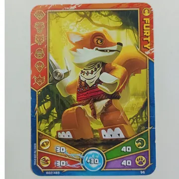 Trading Card, Legends of Chima Deck #1: 96 (Furty)