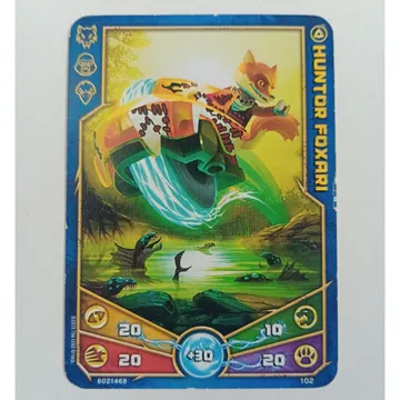 Trading Card, Legends of Chima Deck #1: 102 (Huntor Foxari)