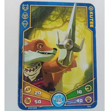 Trading Card, Legends of Chima Deck #1: 104 (Kutee)