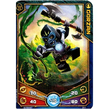 Trading Card, Legends of Chima Deck #2: 211 - Gorzan