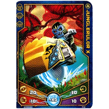 Trading Card, Legends of Chima Deck #2: 212 - Junglerulor X