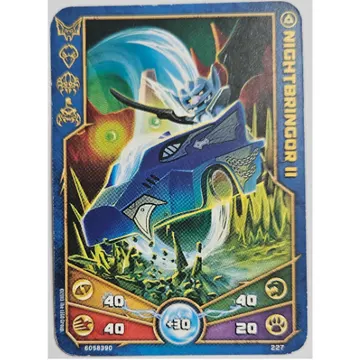 Trading Card, Legends of Chima Deck #2: 227 - Nightbringor II