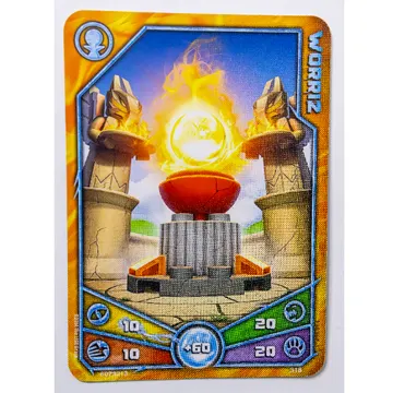 Trading Card, Legends of Chima Deck #3: 318 - Worriz