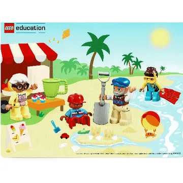 Inspiration Card, Set 45030-1, Beach/Hospital