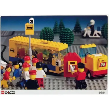 Activity Sheet, for Set 9354 - Street Scene with School Bus