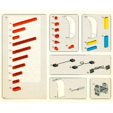 Activity Booklet 2 - Parts Tray Organizer Card - Set 9701