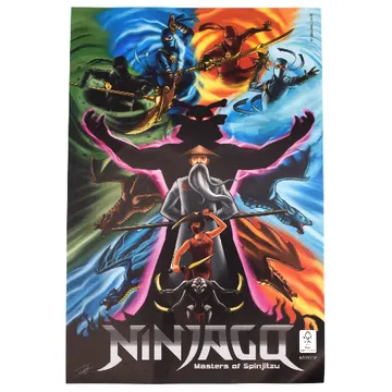 Poster, Ninjago Fan Art Print