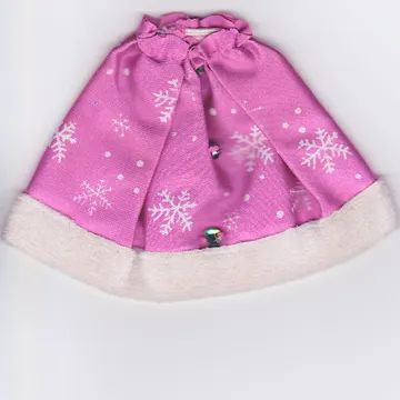 Belville, Skirt, Long With Ice & Snow Print and 3 Jewels