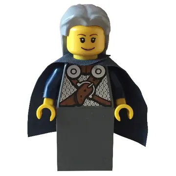 Viking Blue Chess Queen - Portions may be Glued