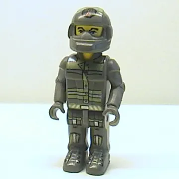 Juniors Midifig, Aqua Res-Q Pilot with Closed Face Helmet